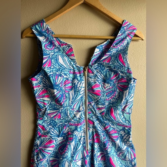 Lilly Pulitzer 20th Anniversary Collection Women’s mini Floral Dress Size 4 - Picture 7 of 11